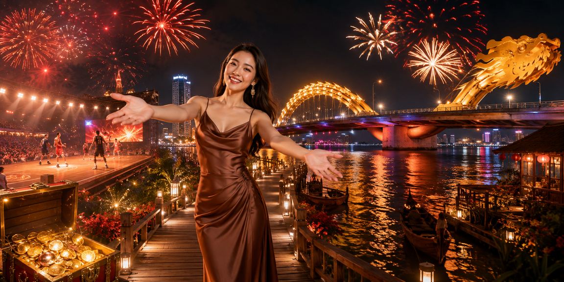 Người dùng Đà Nẵng xem kết quả cá cược bóng rổ bên ly cà phê buổi tối
